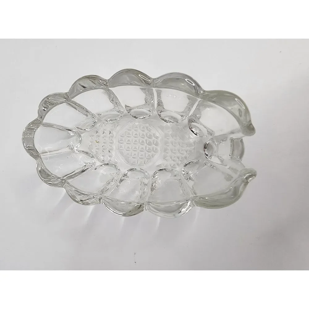 Princess House Crystal Spoon Utensil Rest‎